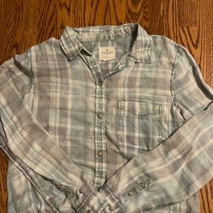 Boyfriend Fit American Eagle Flannel